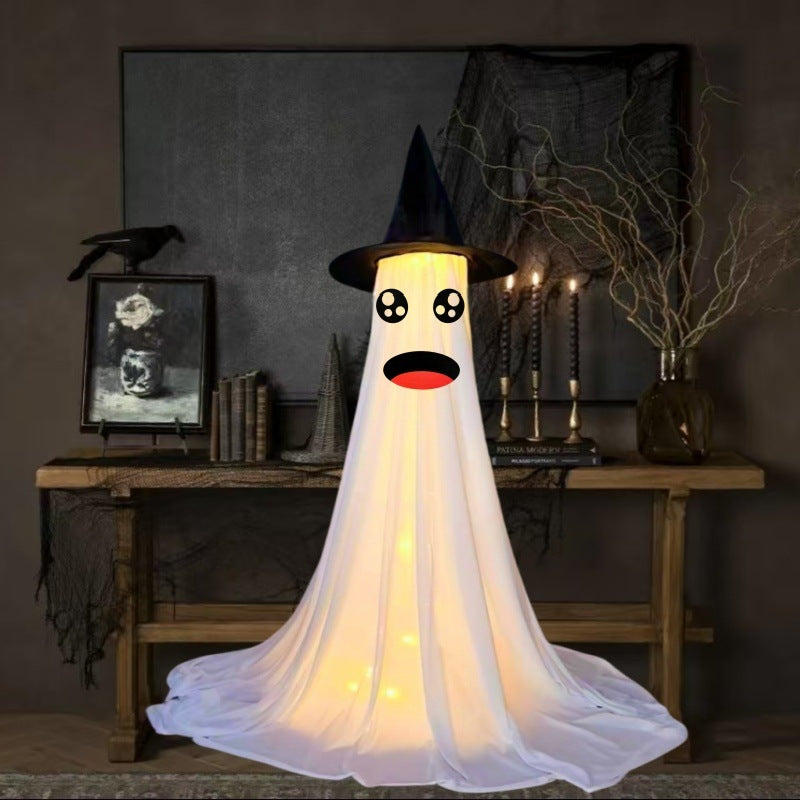 👻 Halloween Spökdekoration – Perfekt för Trädgård & Veranda 🎃