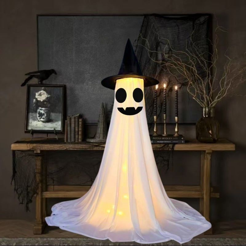 👻 Halloween Spökdekoration – Perfekt för Trädgård & Veranda 🎃