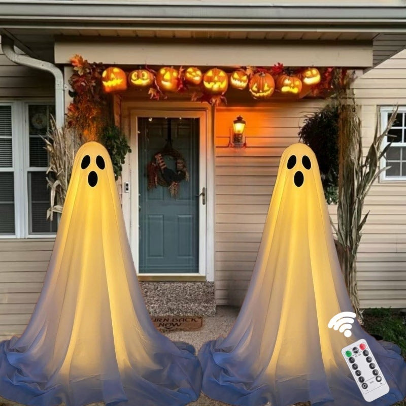 👻 Halloween Spökdekoration – Perfekt för Trädgård & Veranda 🎃