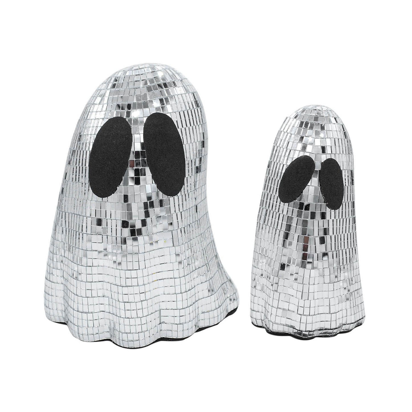 👻 Halloween Spegelmosaik – Söt Spökdekoration 🎃