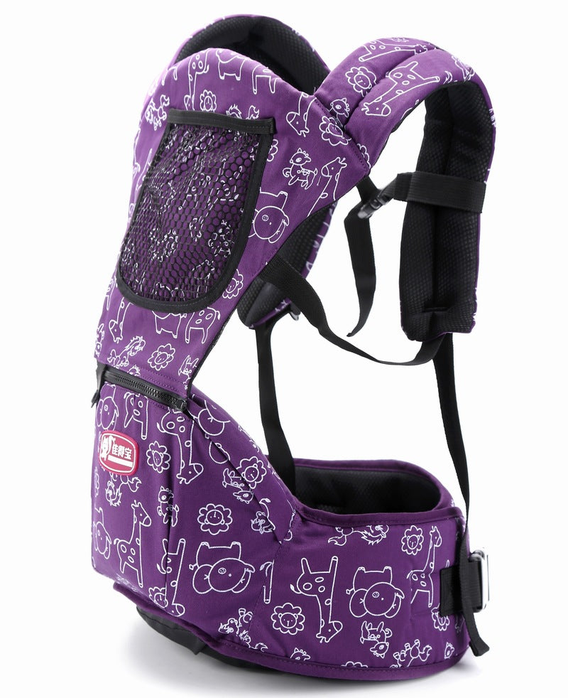 Bärsele med höftstöd och axelremmar för baby - ergonomisk design med 30-gradig vinkel
