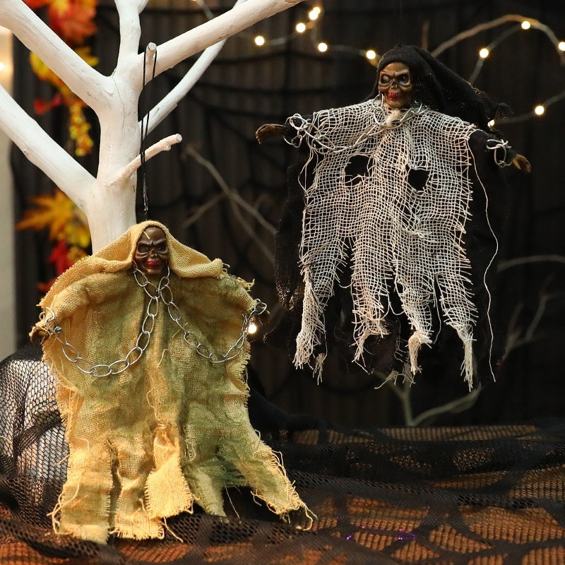 💀 Halloween Hängande Spöke – Lysande och kuslig dekoration! 👻