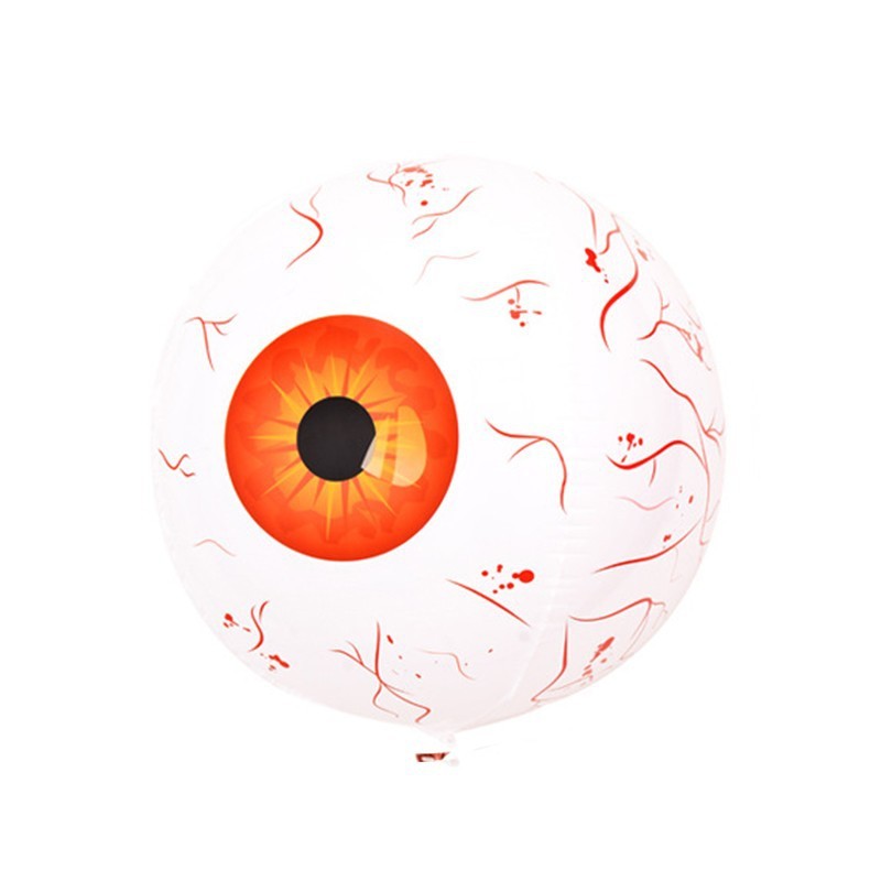 🎃 Halloween Eyeball Balloon – Skräckinjagande Blickfång! 👁️
