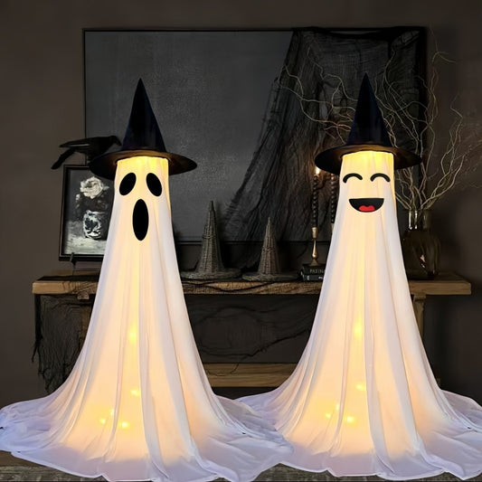 👻 Halloween Spökdekoration – Perfekt för Trädgård & Veranda 🎃