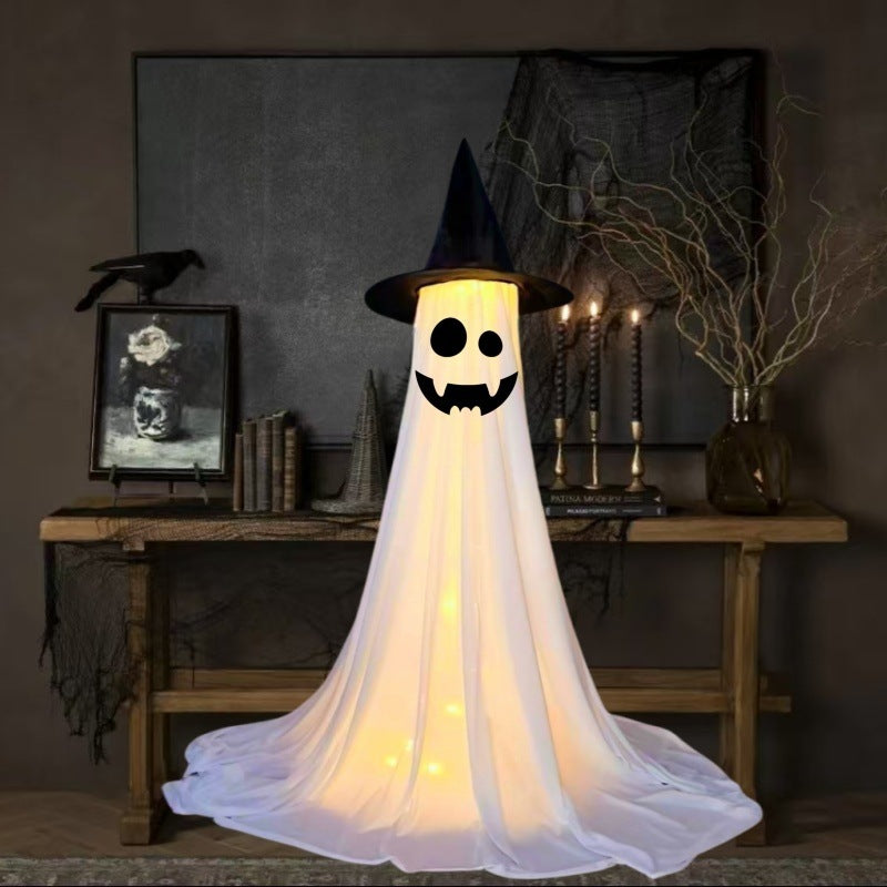 👻 Halloween Spökdekoration – Perfekt för Trädgård & Veranda 🎃