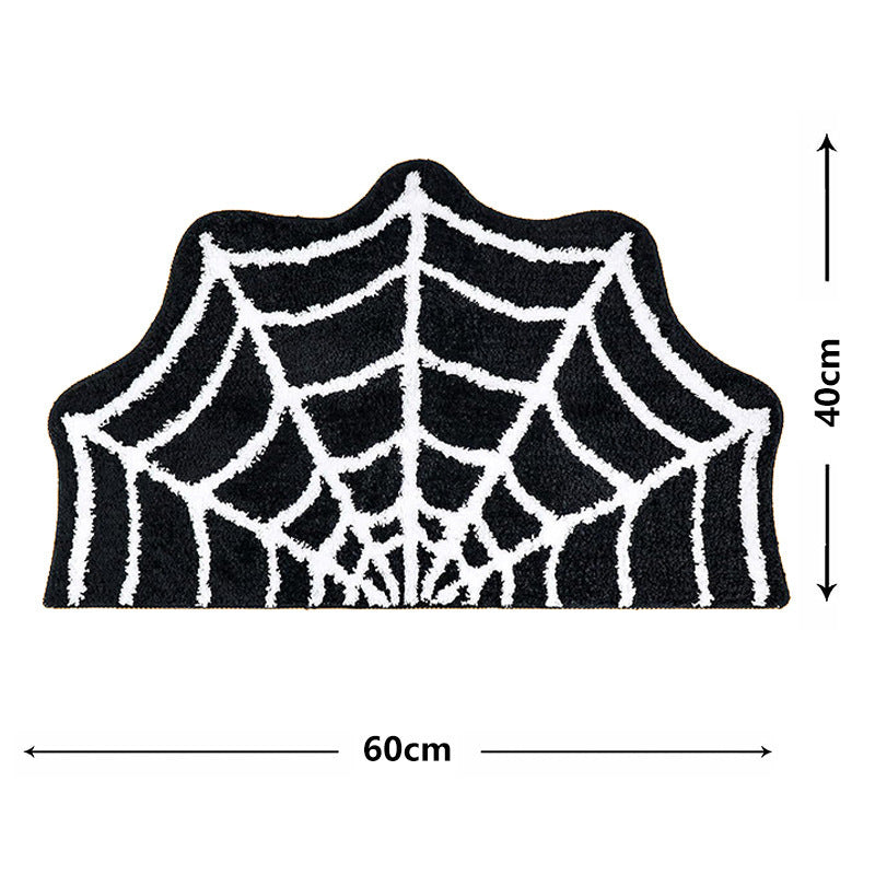 🎃 Halloween Cashmere-like Horror Mat – Välkommen till skräckens dörr! 🕷️
