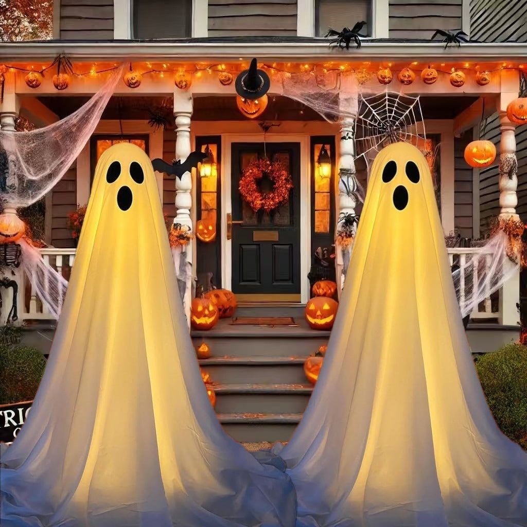 👻 Halloween Spökdekoration – Perfekt för Trädgård & Veranda 🎃