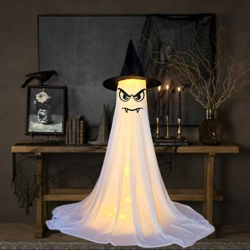 👻 Halloween Spökdekoration – Perfekt för Trädgård & Veranda 🎃