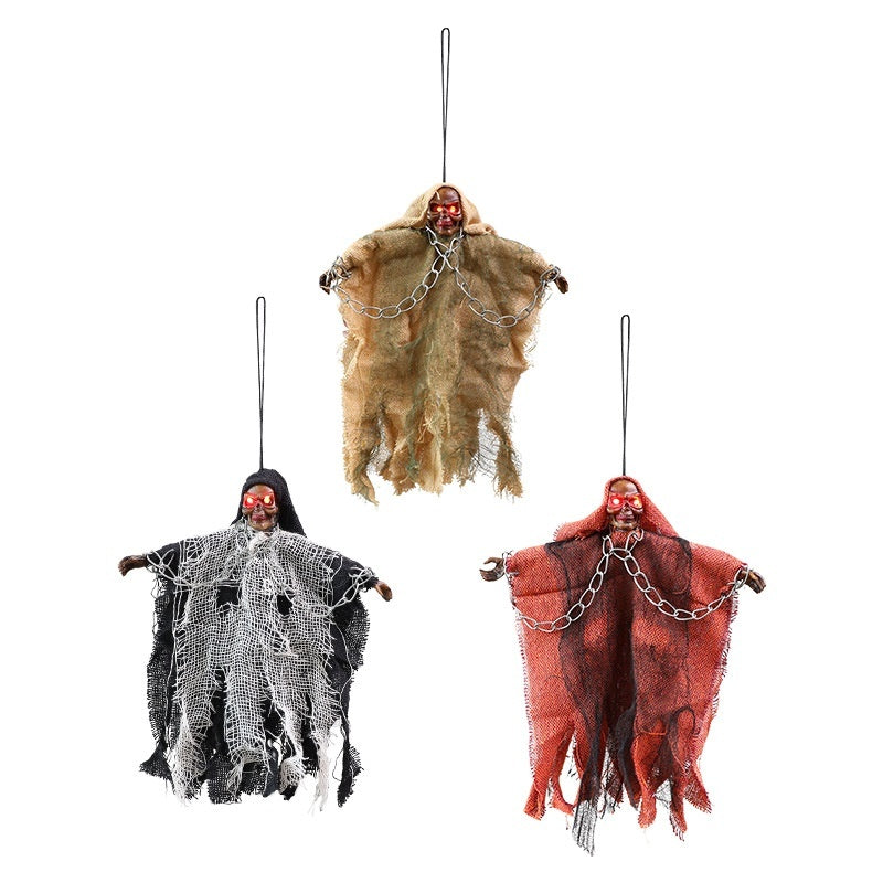 💀 Halloween Hängande Spöke – Lysande och kuslig dekoration! 👻