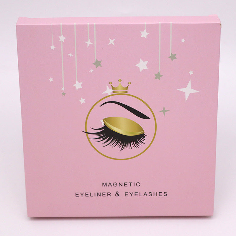 Magnetiskt frans- & eyeliner-set – återanvändbart & lätt att applicera