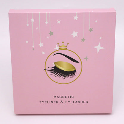 Magnetiskt frans- & eyeliner-set – återanvändbart & lätt att applicera