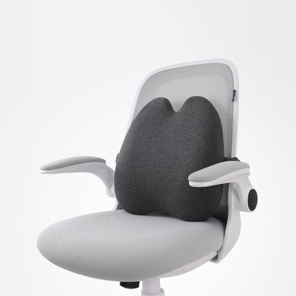 Ergonomisk minnesskumskudde med ländrygsstöd – mjuk sittdyna för soffa och kontorsstol