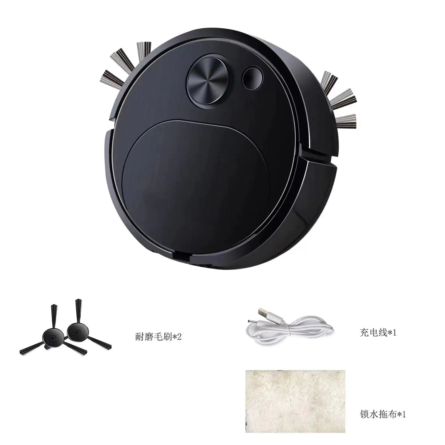 Automatisk Mini Robotdammsugare – USB-laddningsbar