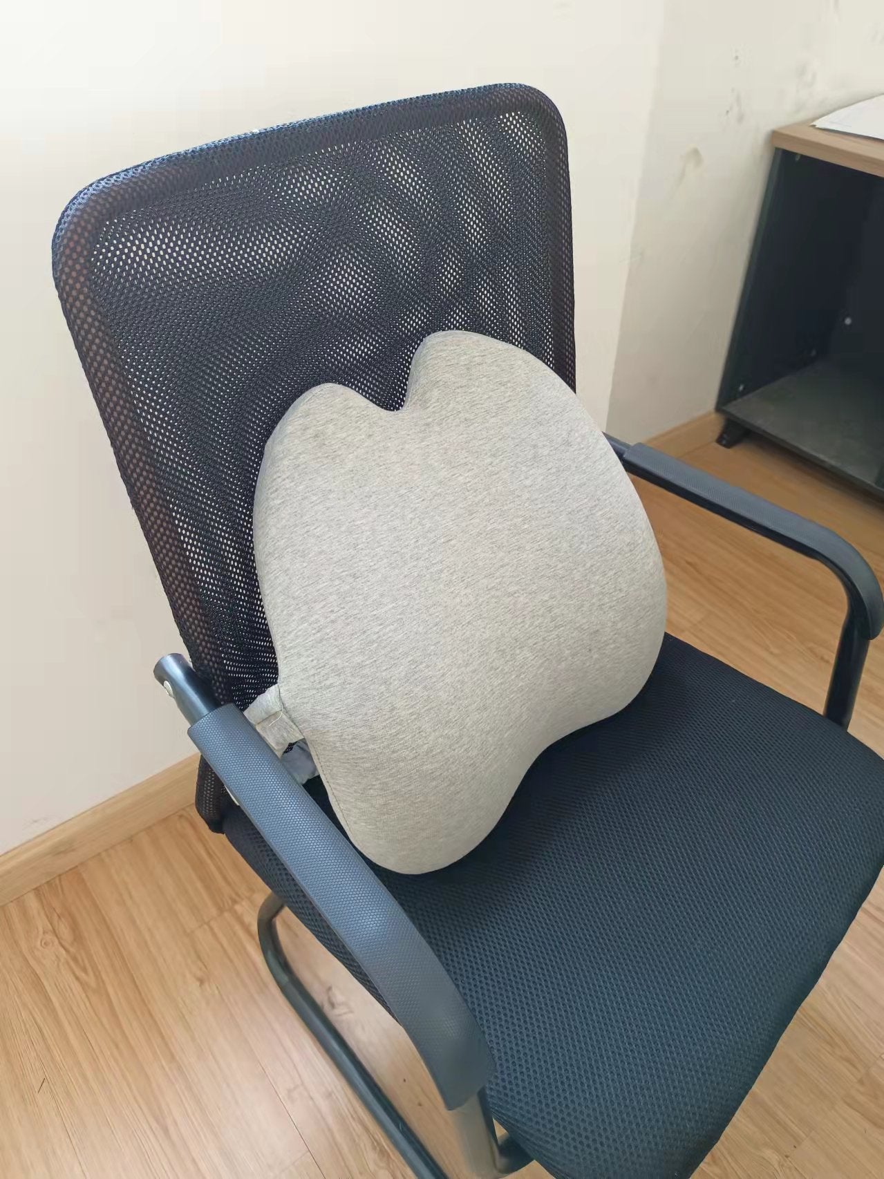 Ergonomisk minnesskumskudde med ländrygsstöd – mjuk sittdyna för soffa och kontorsstol