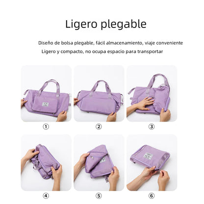 Hopfällbar handbagage för Kvinnor - Stor Kapacitet