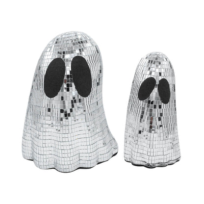👻 Halloween Spegelmosaik – Söt Spökdekoration 🎃