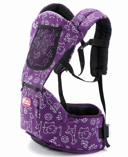 Bärsele med höftstöd och axelremmar för baby - ergonomisk design med 30-gradig vinkel
