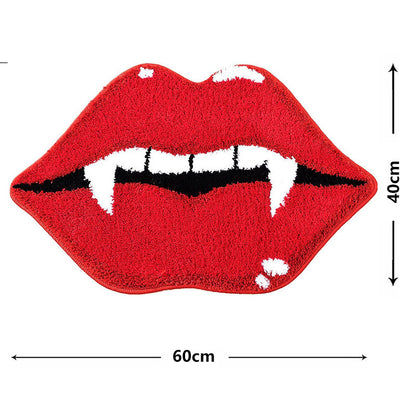 🎃 Halloween Cashmere-like Horror Mat – Välkommen till skräckens dörr! 🕷️