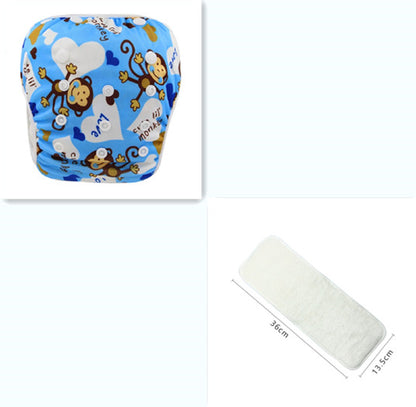 Simblöja & Baddräkt för Baby – justerbar & återanvändbar