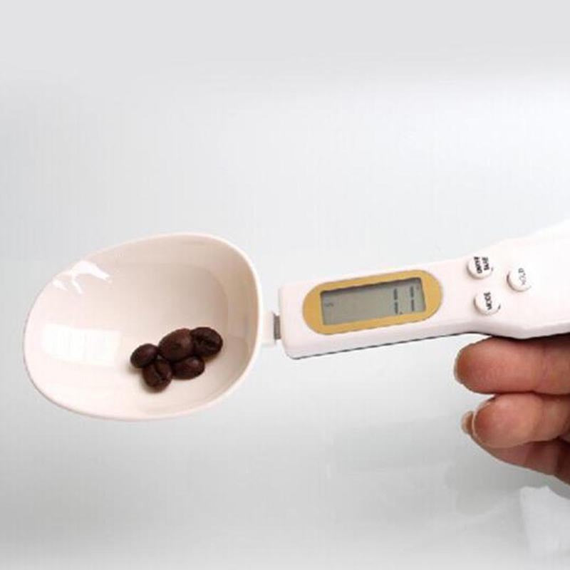 Digital Köksvåg med LCD – Skedvåg för matlagning och bakning eller t.ex. kaffebryggning