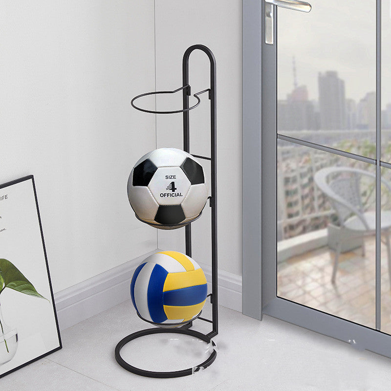 🏐 Inomhusställ för barnens fotbollar och volleybollar – smidig och stilren förvaring