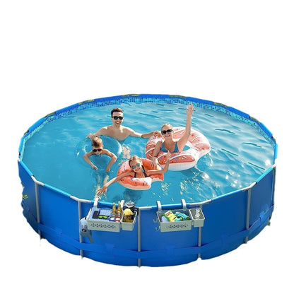 🍹 Poolförvaring med stil – dryckeshållare för poolkanten