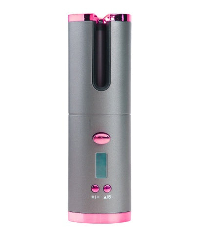 Sladdlös automatisk locktång – portabel & uppladdningsbar med LCD-display