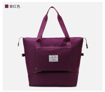 Hopfällbar handbagage för Kvinnor - Stor Kapacitet