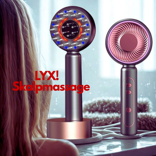 Multifunktionell Scalp Massager för friskare hårväxt 🌿✨