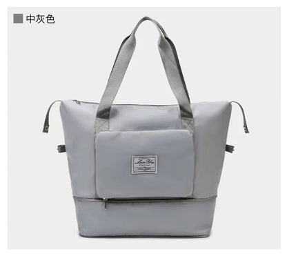 Hopfällbar handbagage för Kvinnor - Stor Kapacitet