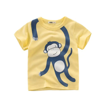 T-shirt med kort ärm för pojkar