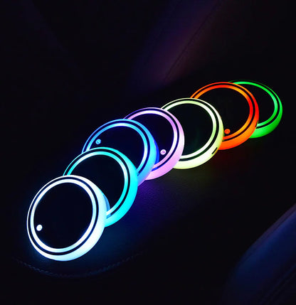 ✨ LED Kopp Hållare – ljus, stil & funktion i din bil