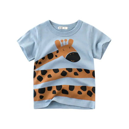 T-shirt med kort ärm för pojkar