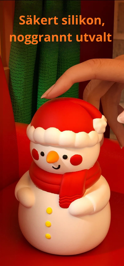 ❄️ “Skapa Vintermagi På Sekunder” – Snögubbens nattlampa