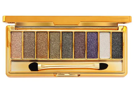 Glitter ögonskugga palett med 9 nyanser - glittrig eyeshadow