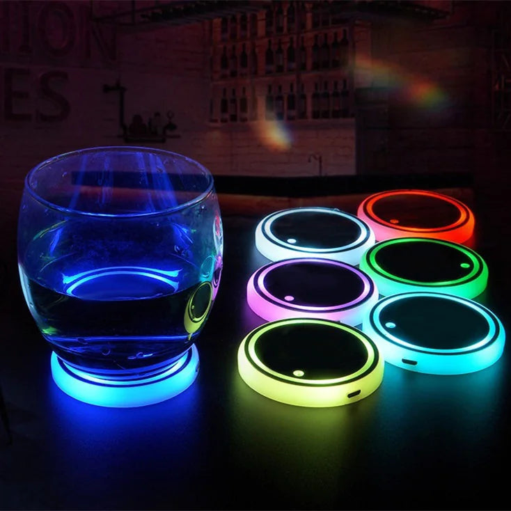 ✨ LED Kopp Hållare – ljus, stil & funktion i din bil
