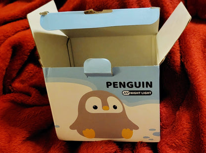 Pingvinlampan som lyser i natten – trygg kompis vid läggdags