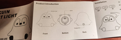 Pingvinlampan som lyser i natten – trygg kompis vid läggdags