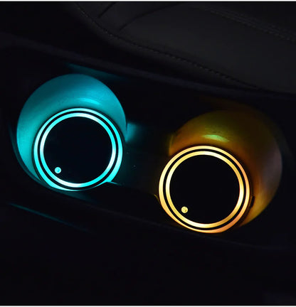 ✨ LED Kopp Hållare – ljus, stil & funktion i din bil