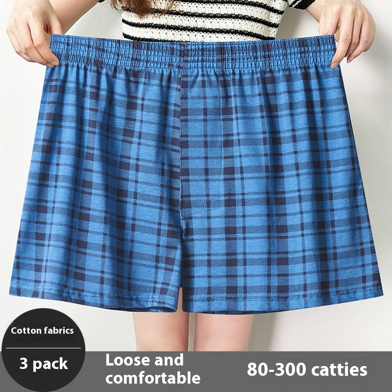 Sommarboxershorts i bomull – 3-pack med andasfunktion och bekväm passform