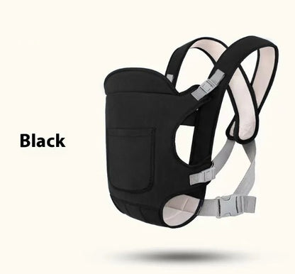 Multifunktionell ryggsäcksbärare för baby i andningsbart tyg – ergonomisk design med justerbara remmar, passar barn 0–36 månader