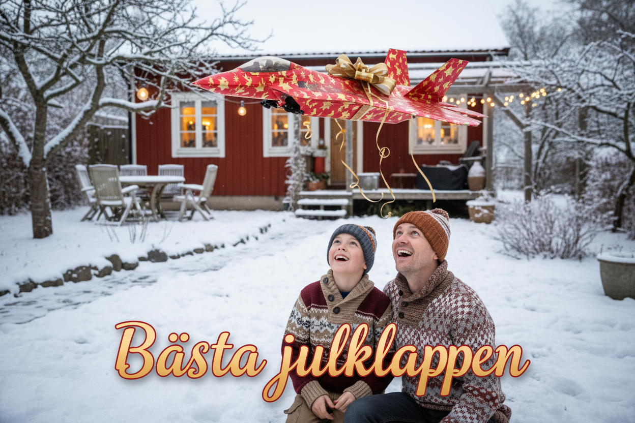 RC-plan F22 Fighter – Radiostyrt flygplan redo att flyga för nybörjare