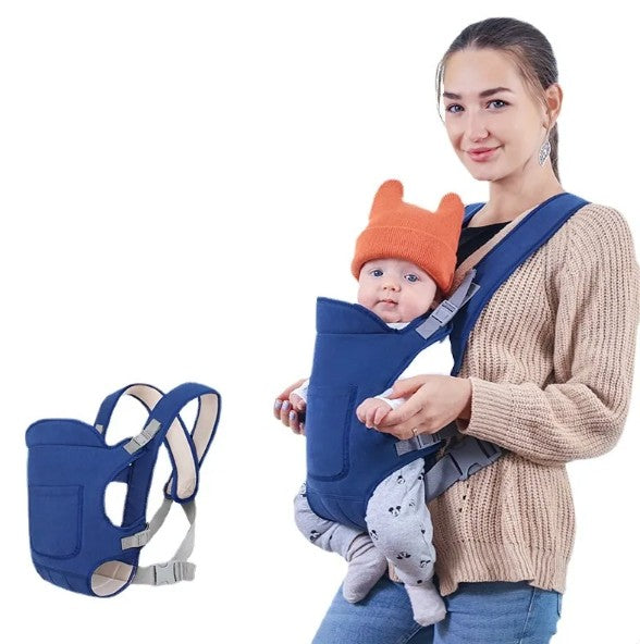Multifunktionell ryggsäcksbärare för baby i andningsbart tyg – ergonomisk design med justerbara remmar, passar barn 0–36 månader
