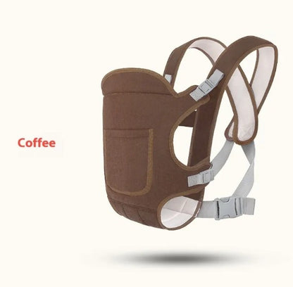 Multifunktionell ryggsäcksbärare för baby i andningsbart tyg – ergonomisk design med justerbara remmar, passar barn 0–36 månader