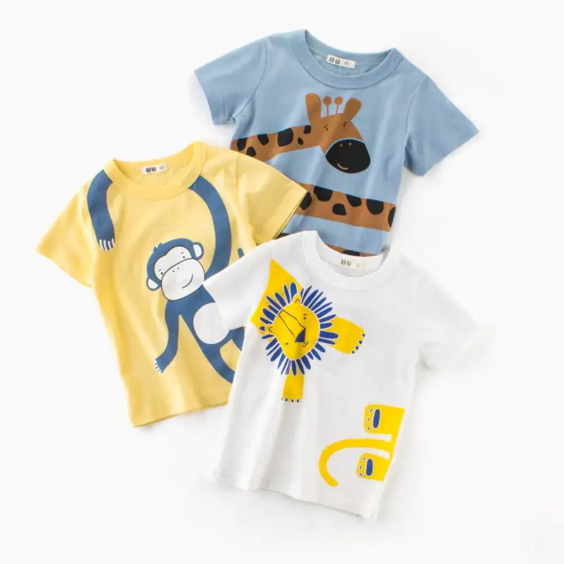 T-shirt med kort ärm för pojkar