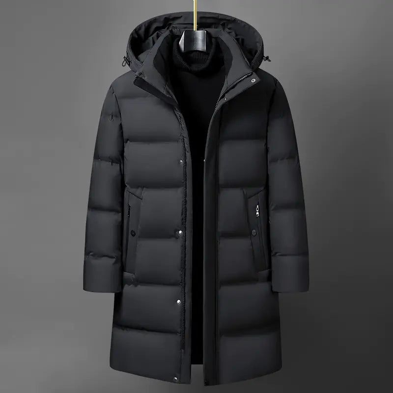 Pufferjacka för män - varm vinterjacka med stil och komfort