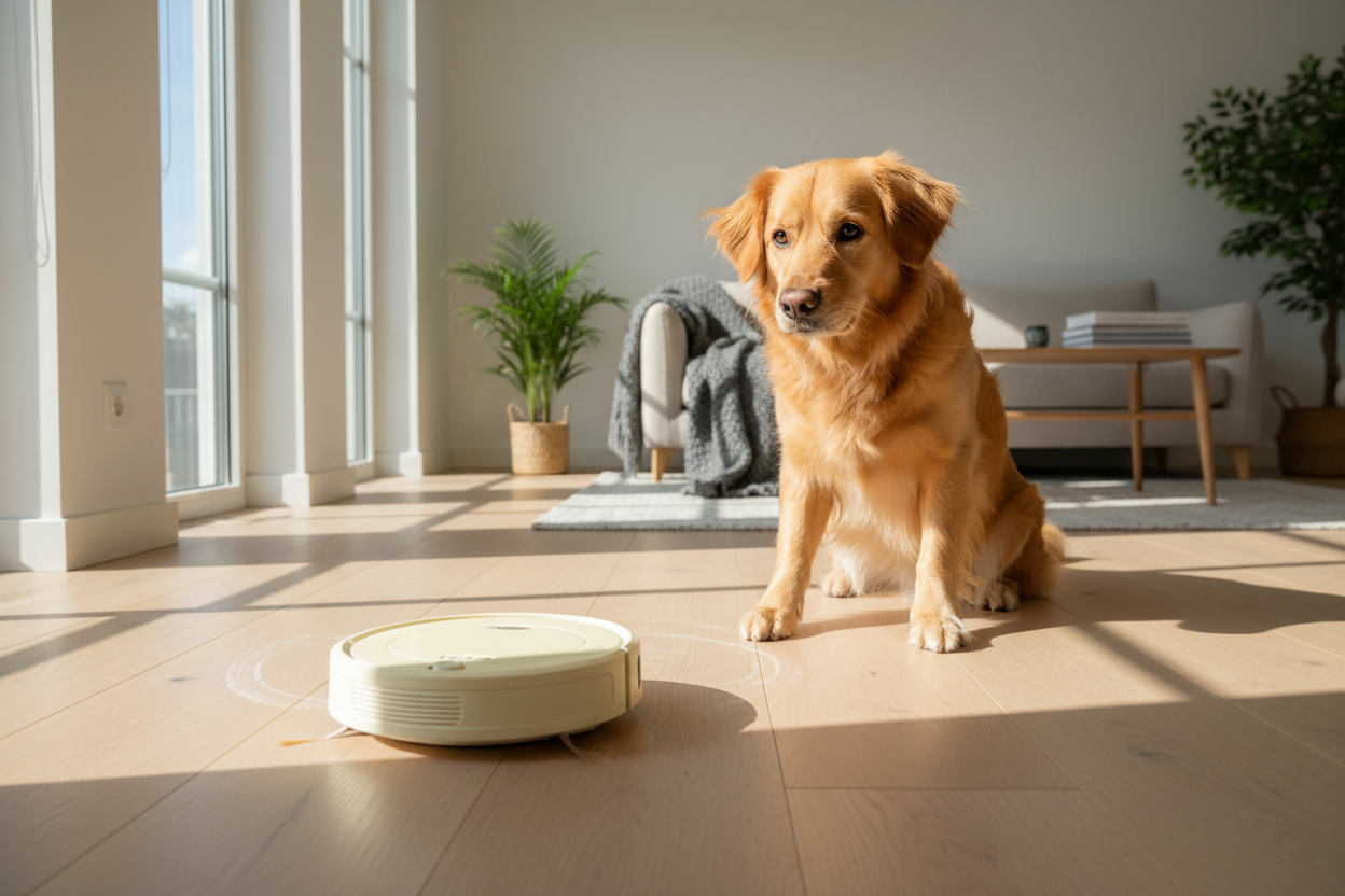 Automatisk Mini Robotdammsugare – USB-laddningsbar