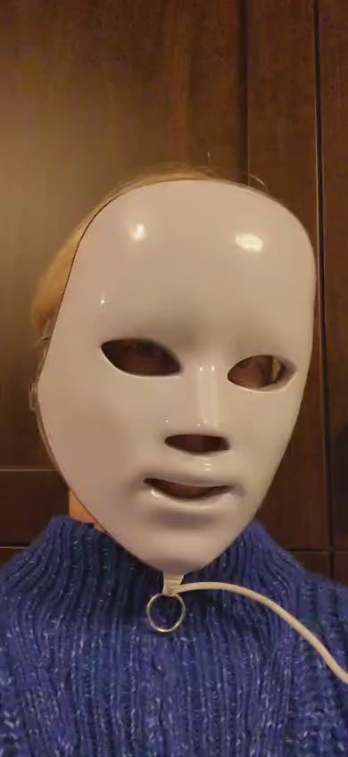 LED Foton Terapi Ansiktsmask med 7 färger