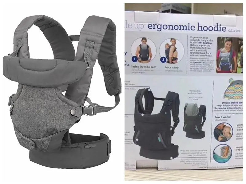 Ergonomisk bärsele med höftstöd - bekväm babybärare