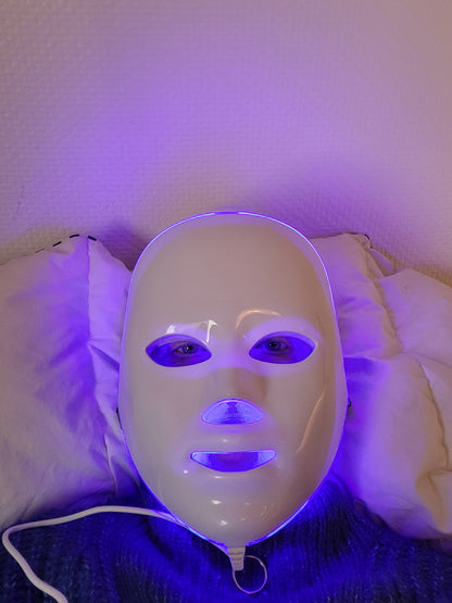 LED Foton Terapi Ansiktsmask med 7 färger